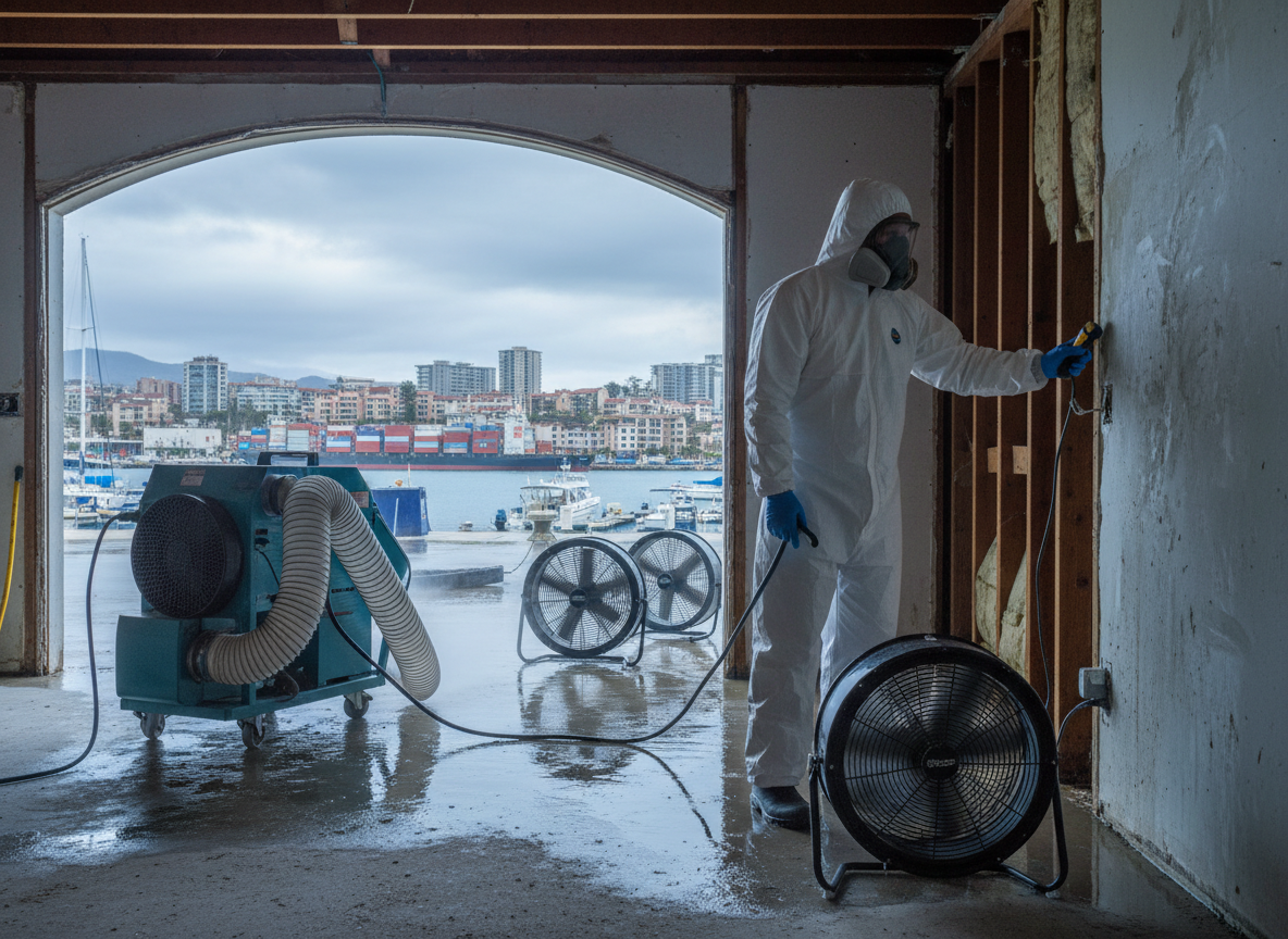Preventing Mold Growth After Water Intrusion in Coastal Harbor City
