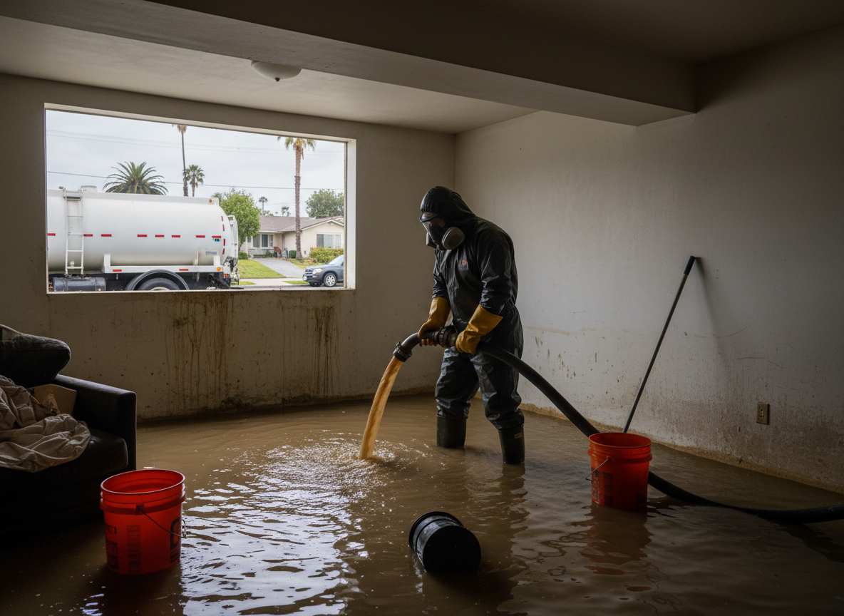 Sewage Cleanup in Harbor City, CA