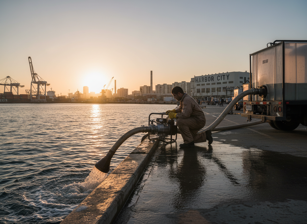 Water Extraction in Harbor City, CA